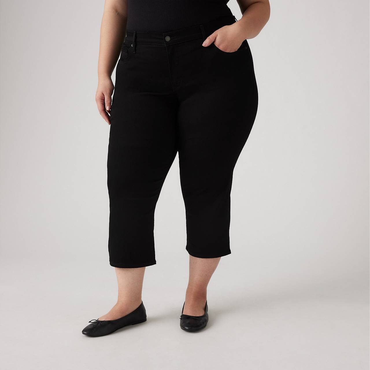 311 SHAPING SKINNY CAPRI WOMEN'S JEANS (PLUS SIZE) - 5