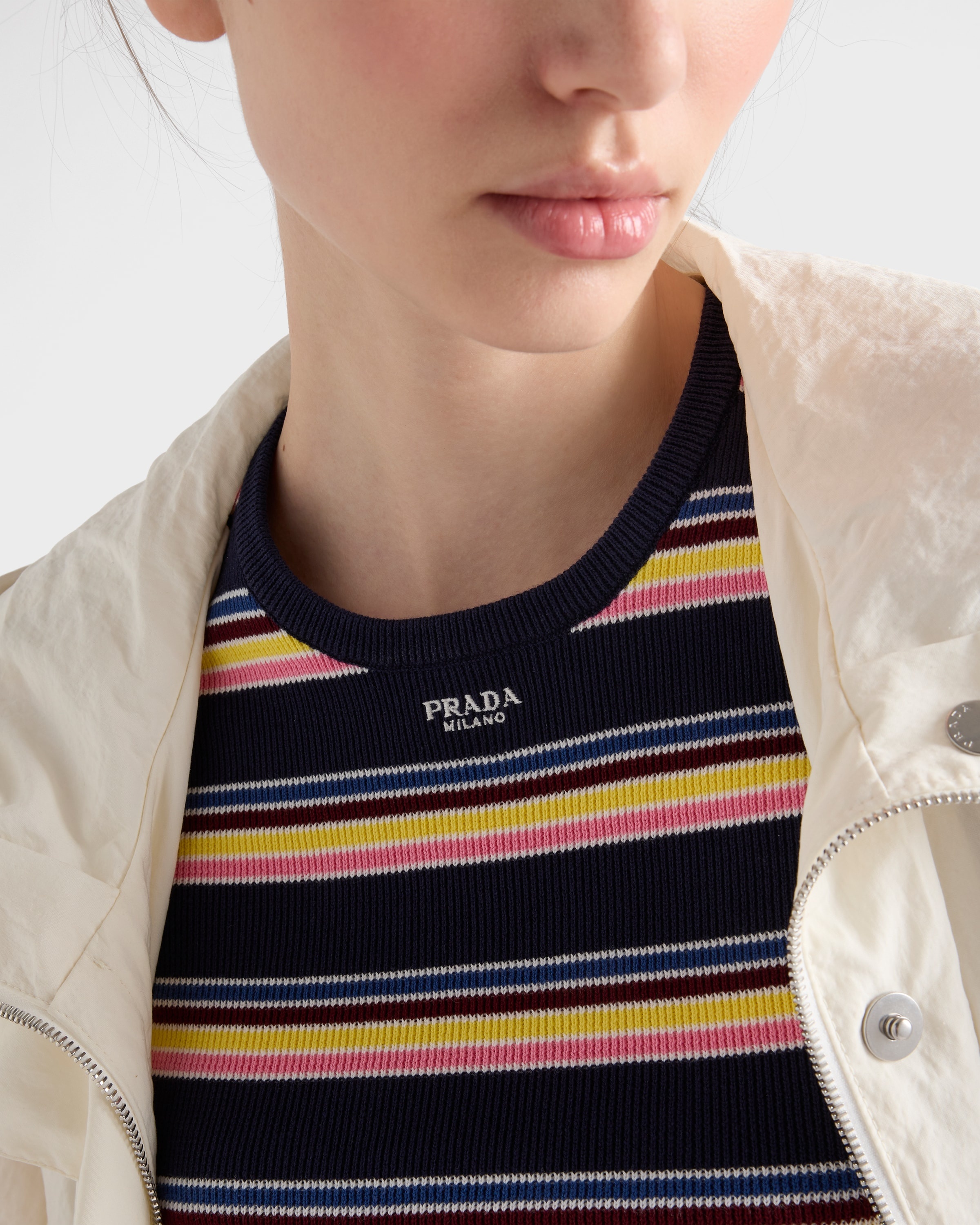 Cotton crew-neck sweater - 3