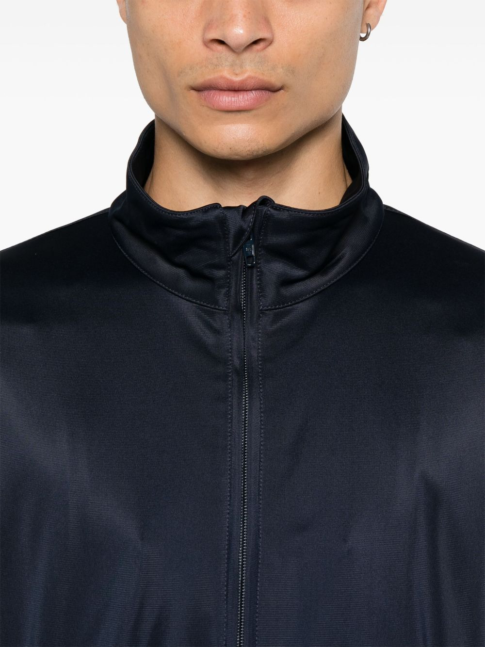 roll-neck zip jacket - 5