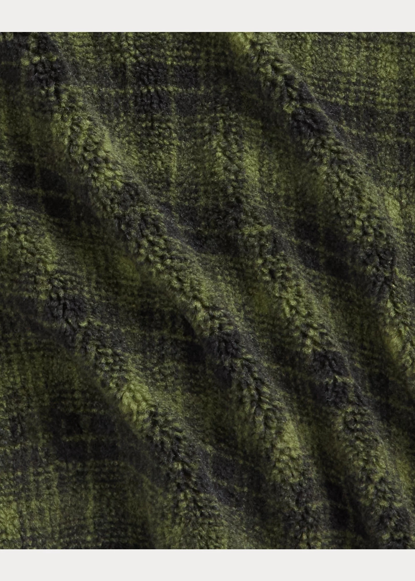 Plaid Fleece Jacket - 5