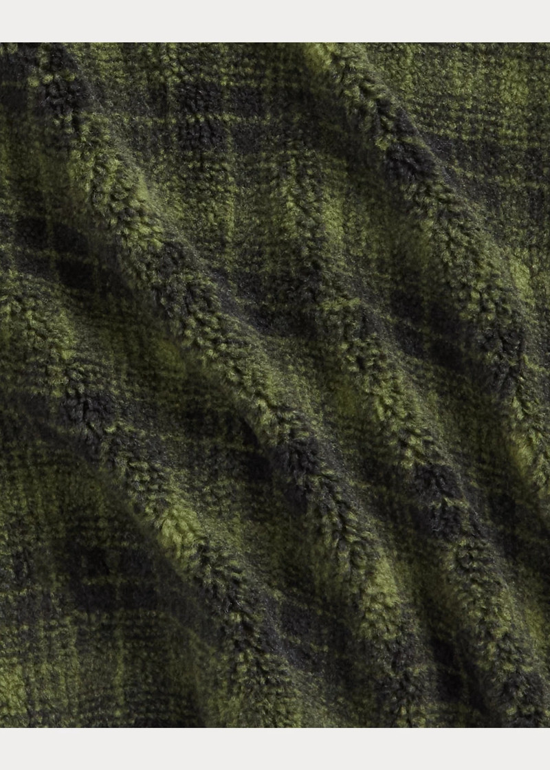 Plaid Fleece Jacket 5