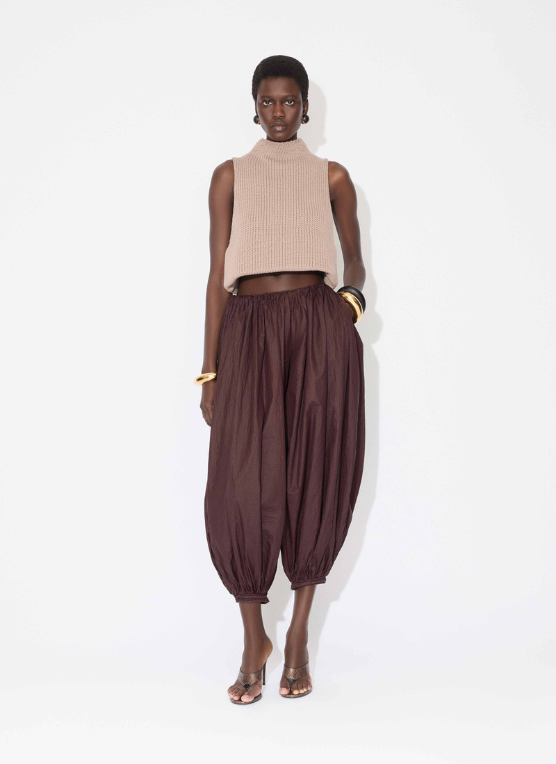 SOFT NYLON BALLOON PANTS 2