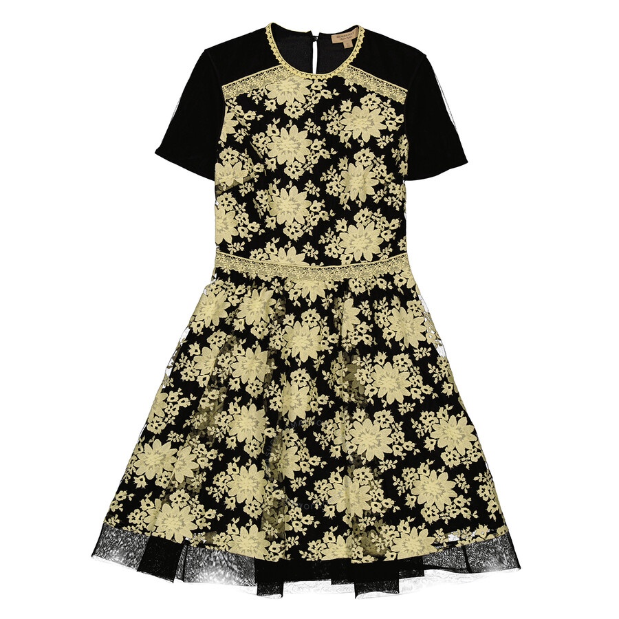 Burberry Floral-embroidered Lace Dress - 4