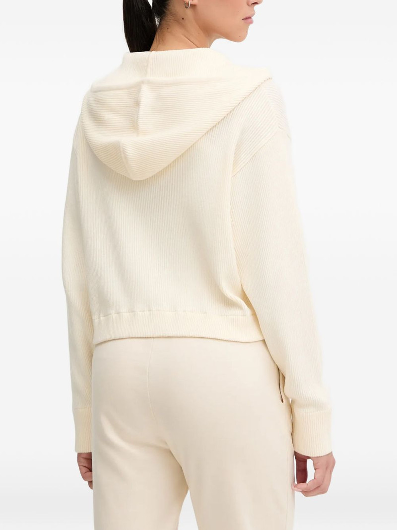 logo-embroidered zip-up hoodie 3