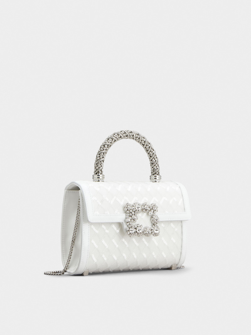 Roger Vivier Jewel Efflorescence Mini Bag with sequins outlook