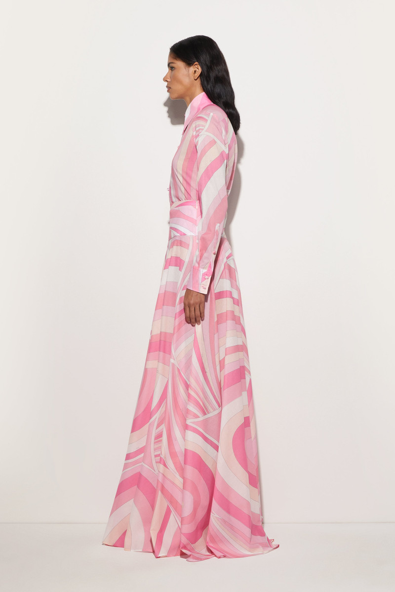 IRIDE PRINT LONG SKIRT 3