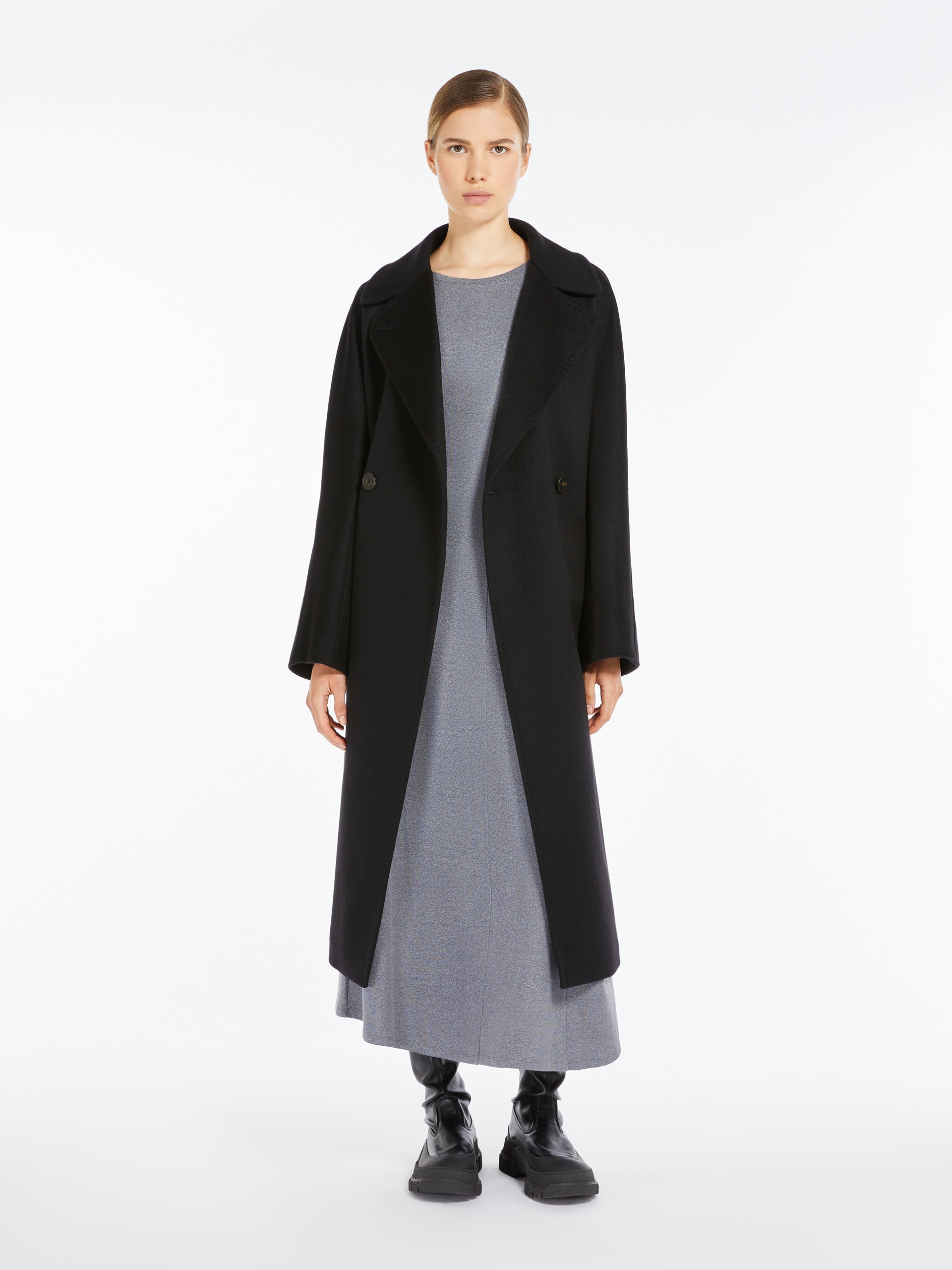 WEEKEND Max Mara CASCIA Belted cashmere coat | REVERSIBLE