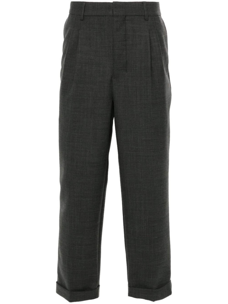 pleated trousers - 1