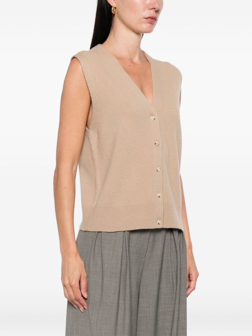 buttoned vest - 3