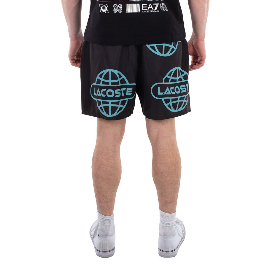 Lacoste Globe Printed Swim Shorts - 3