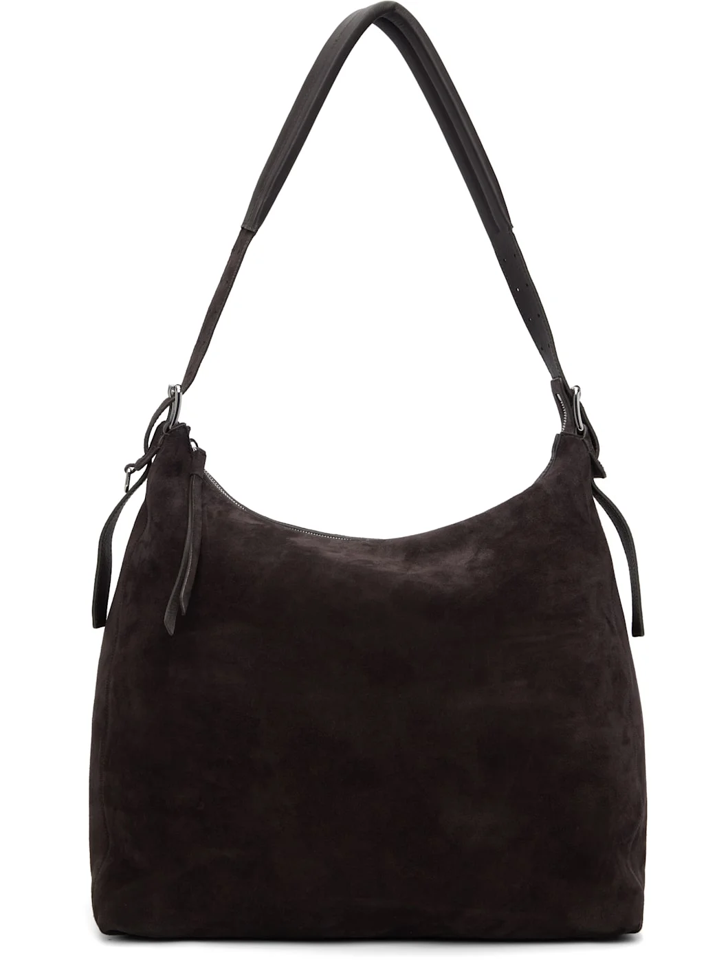 Brown Belted Tote - 1