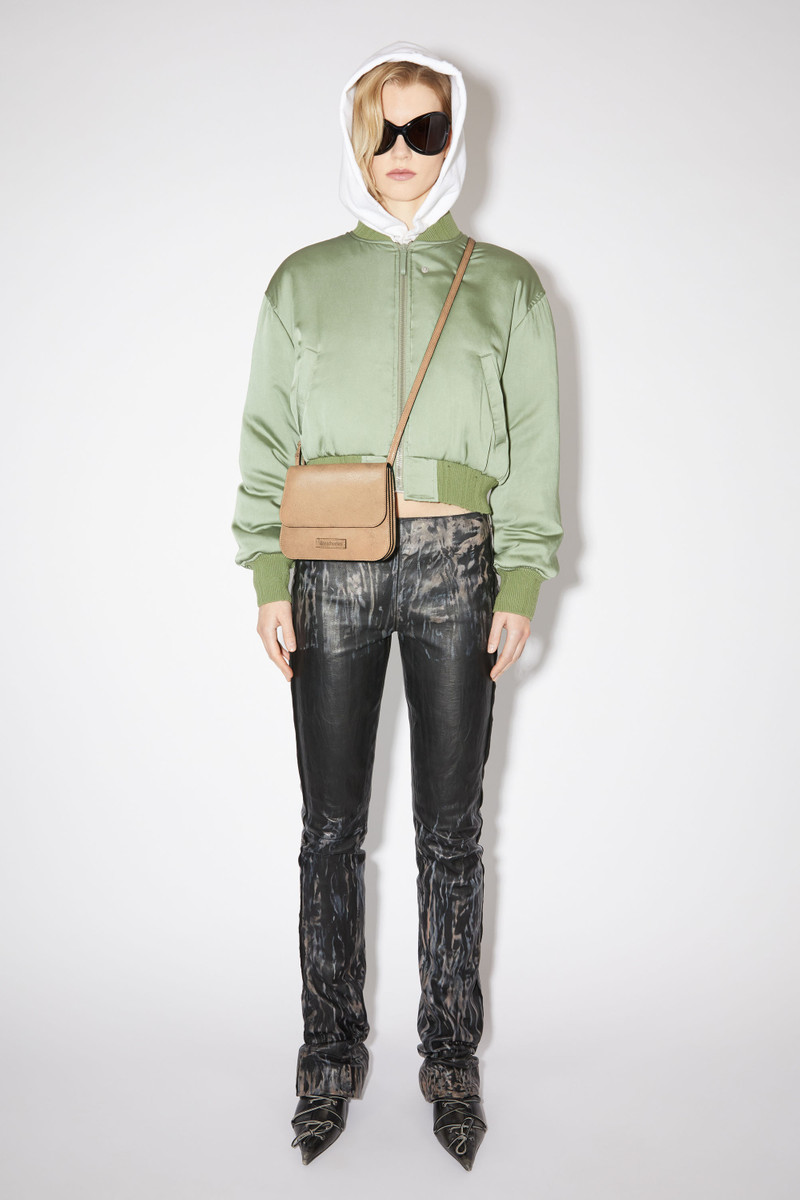Acne Studios Platt crossbody bag - Dark beige outlook