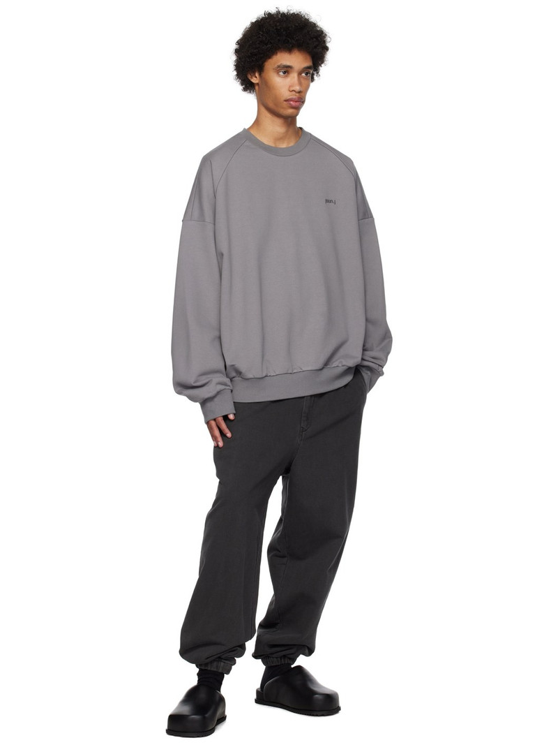 JUUN.J Gray 'Compliqué' Sweatshirt outlook