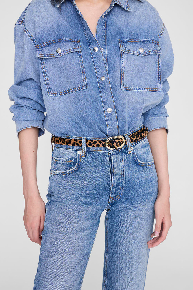 Small Signature Link Belt - Leopard 4