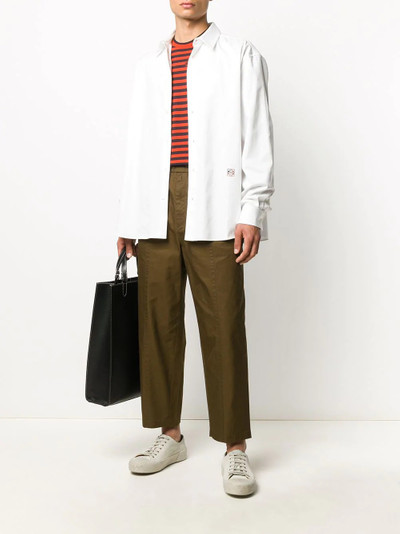 Loewe embroidered-logo cotton shirt  outlook