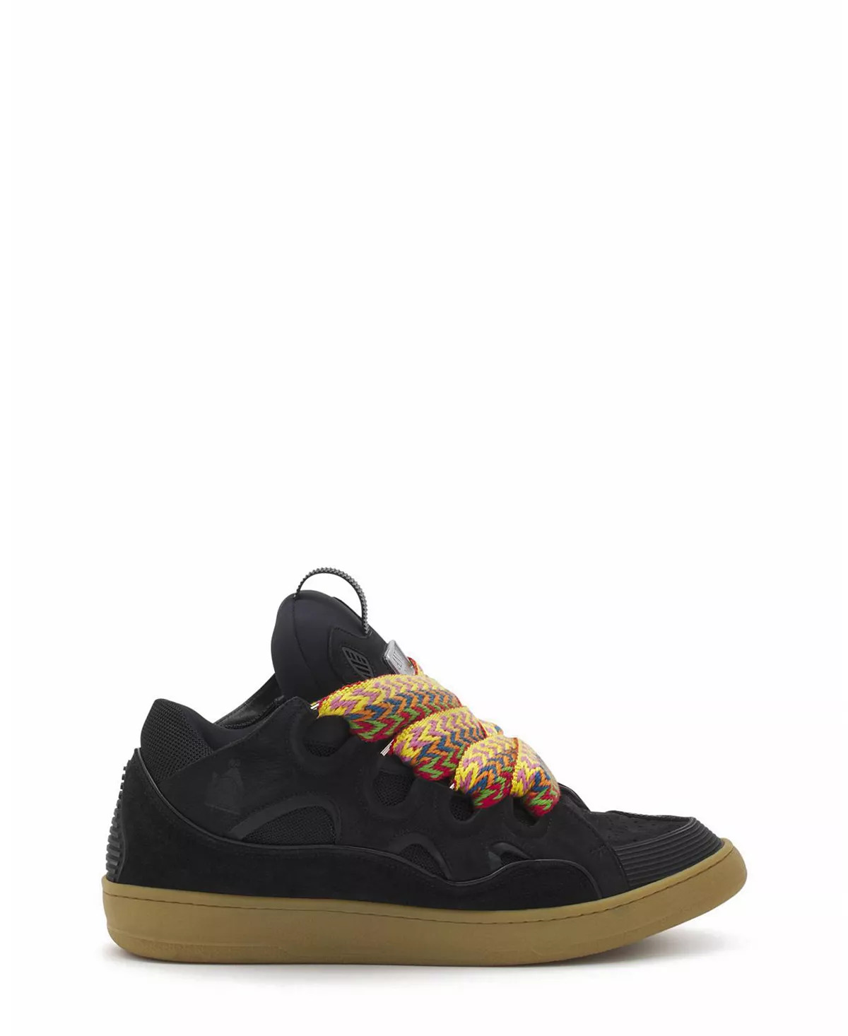 Unisex Leather Curb Sneakers - 5