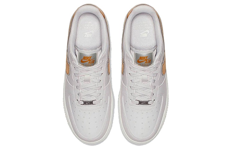 (WMNS) Nike Air Force 1 Low 'Metallic Platinum Metallic Gold' AR0642-001 - 3