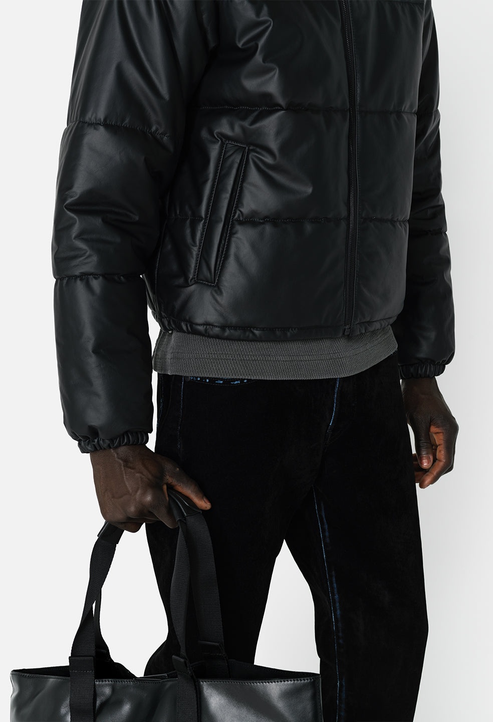LEATHER PICO PUFFER - 8