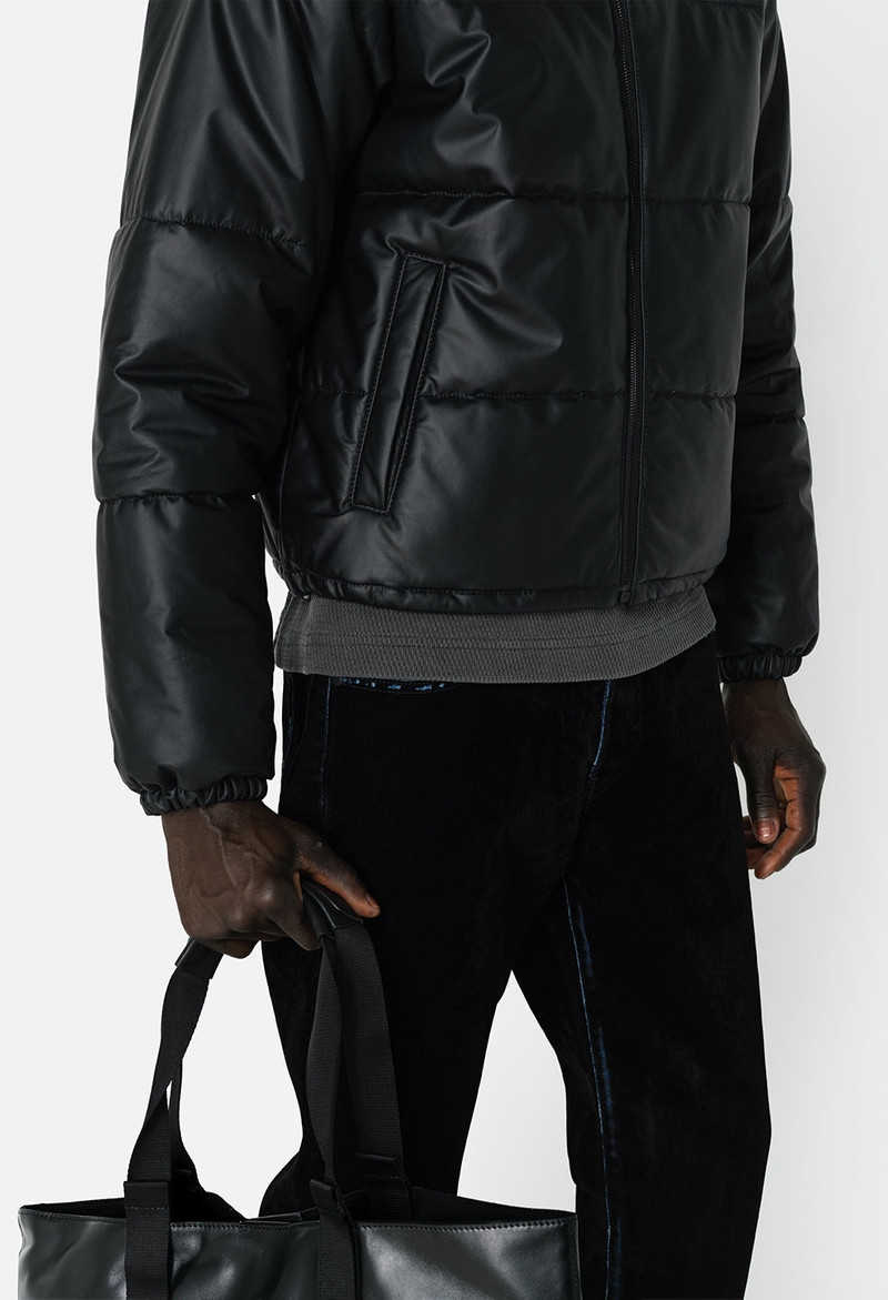 LEATHER PICO PUFFER 8