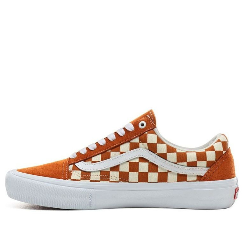 Vans Old Skool Pro 'Golden Oak Checkerboard' VN000ZD4UZW - 1