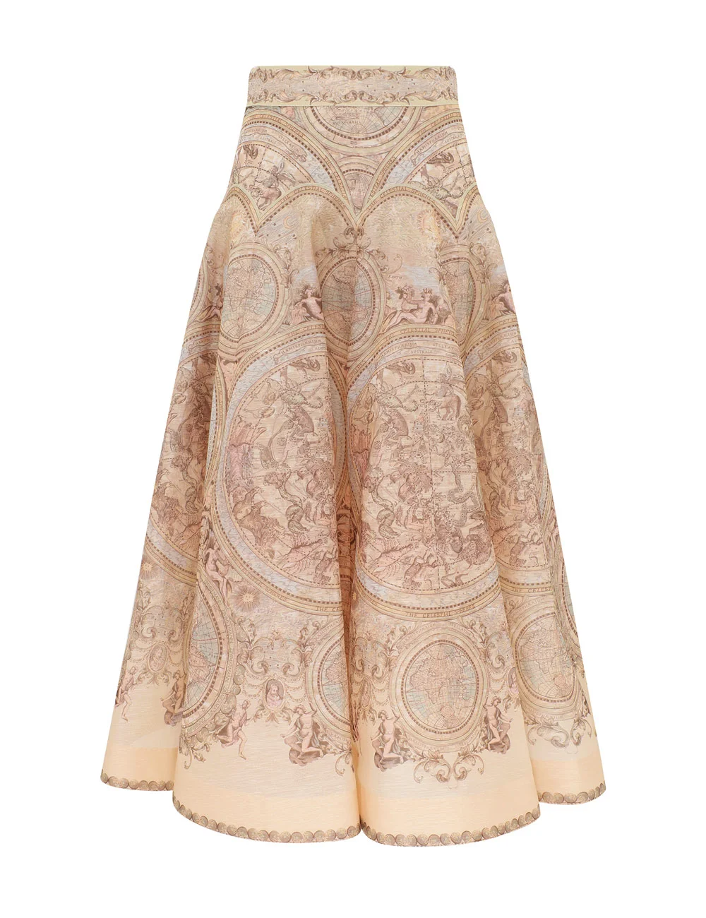 ASCENT PANELLED MIDI SKIRT - 1