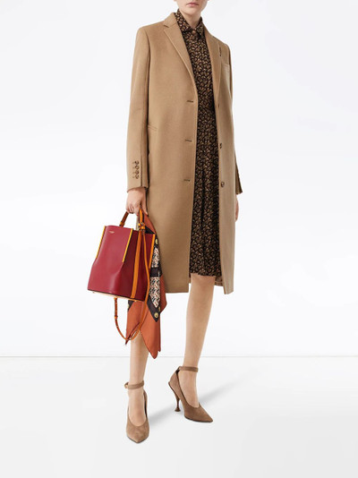 Burberry two-tone Peggy bucket bag outlook