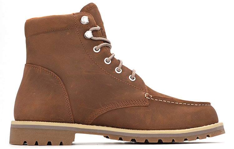 Timberland Redwood Falls Waterproof Moc-Toe Boots 'Rust Nubuck' A2EDRF13 - 2