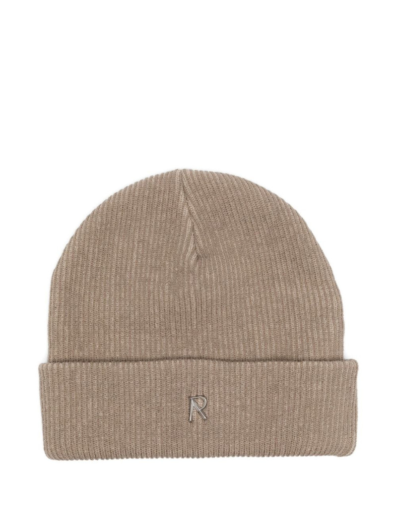 logo-plaque beanie 1