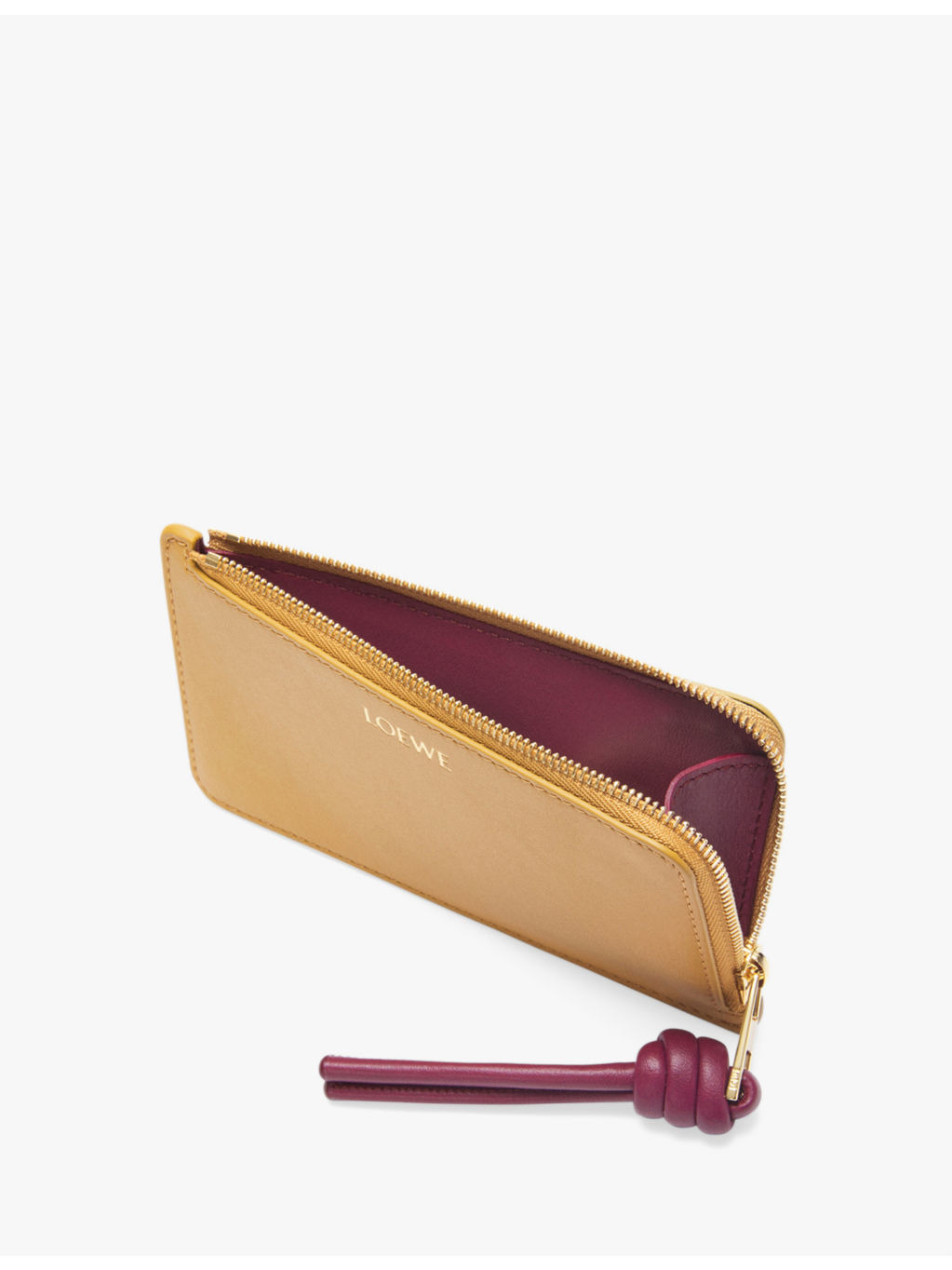 Knot leather card holder - 4