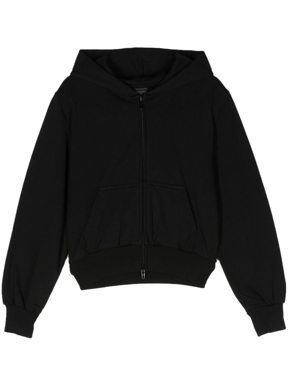 logo-appliquÃ© cropped jacket - 1