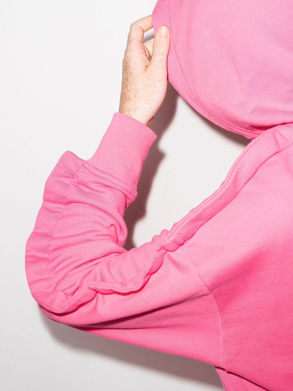 embroidered logo hoodie - 4