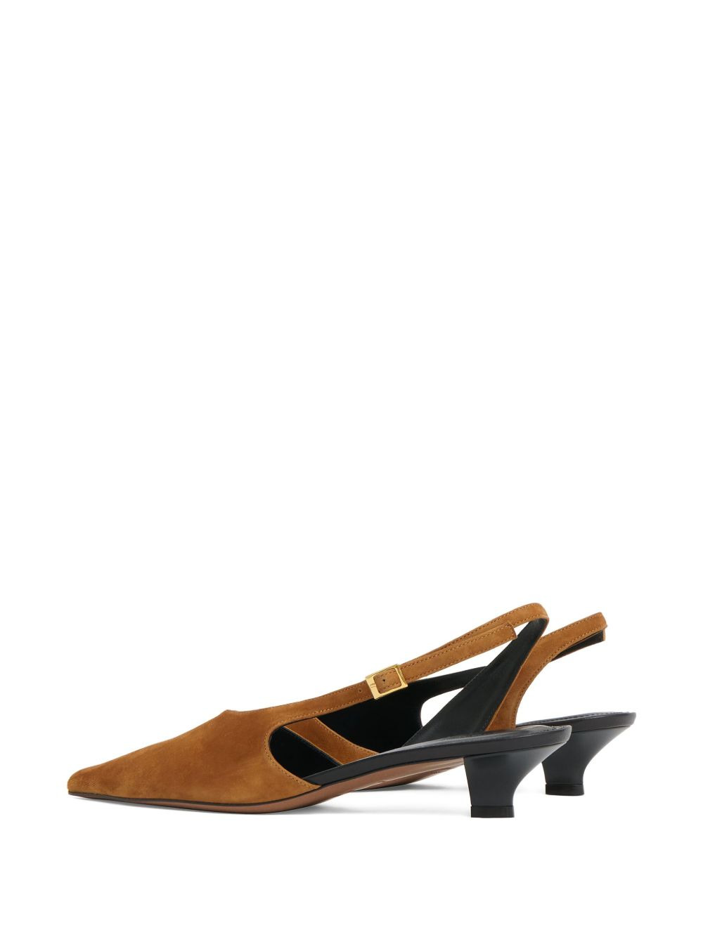 slingback pointed-toe mules - 3