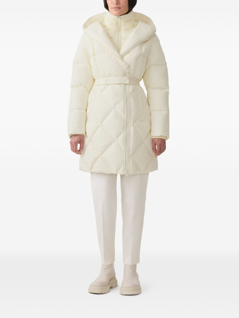 MACKAGE hooded quilted coat outlook