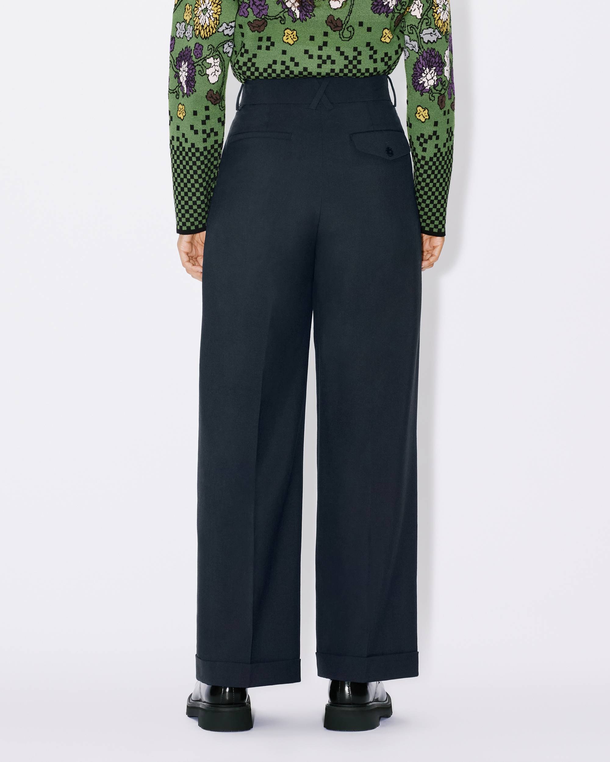 Wool suit trousers - 5