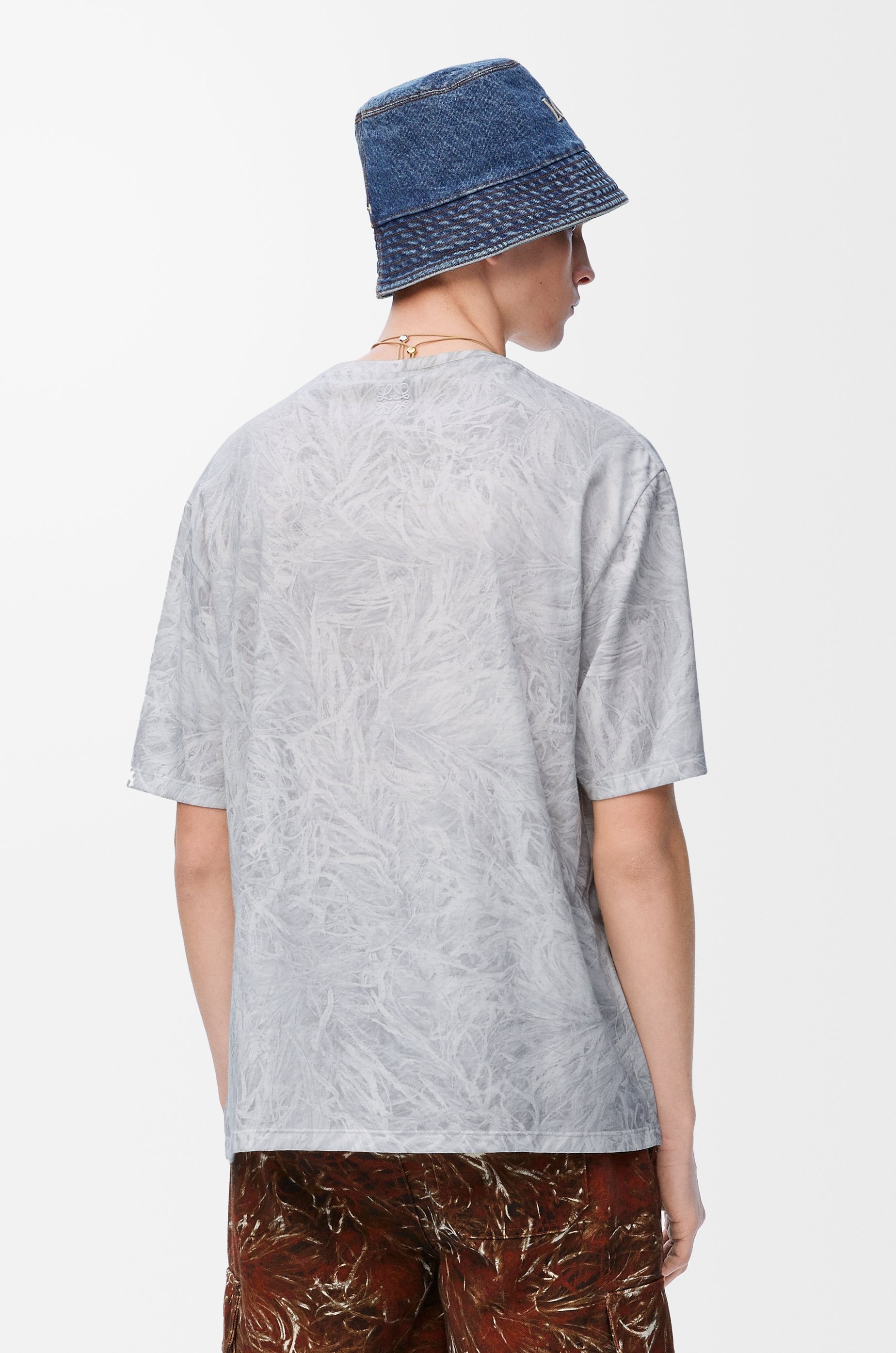 Loose fit T-shirt in cotton - 4