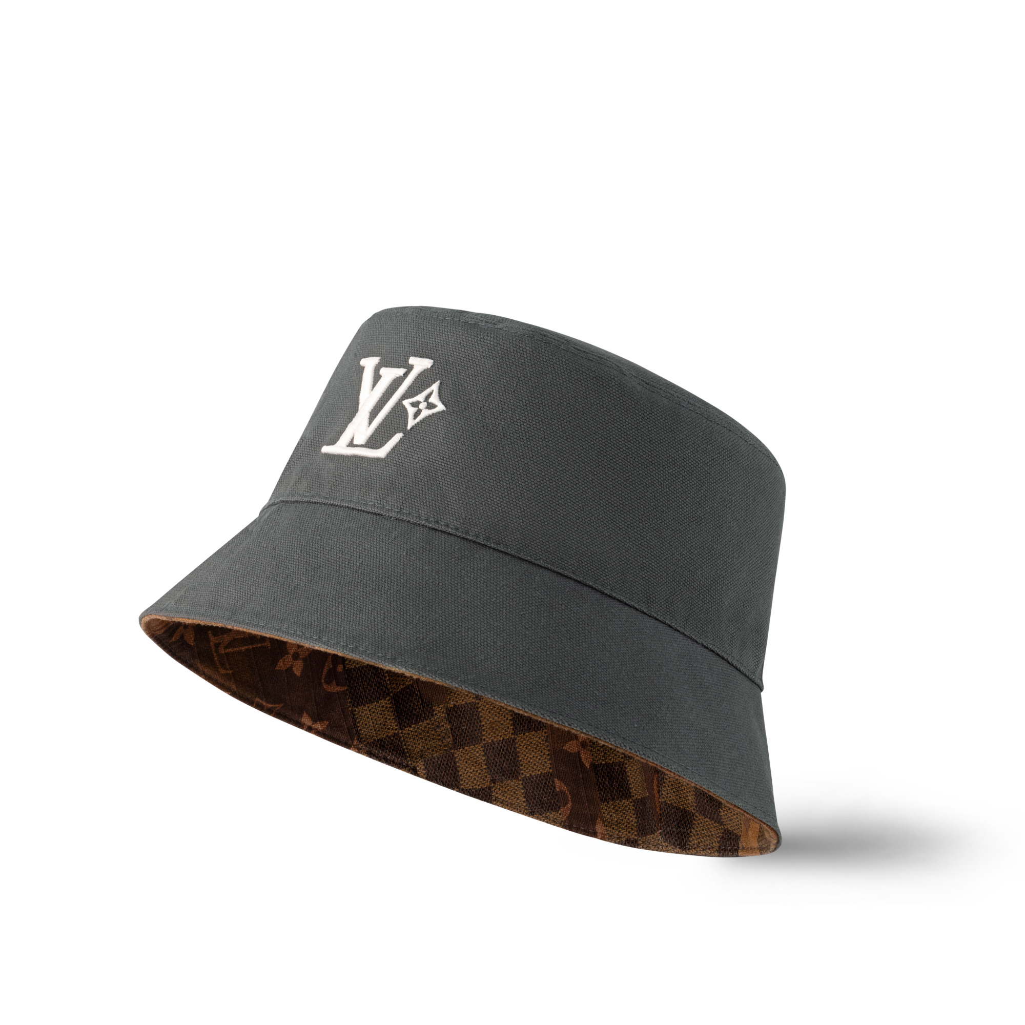 Monogram Landscape Reversible Bucket Hat - 5