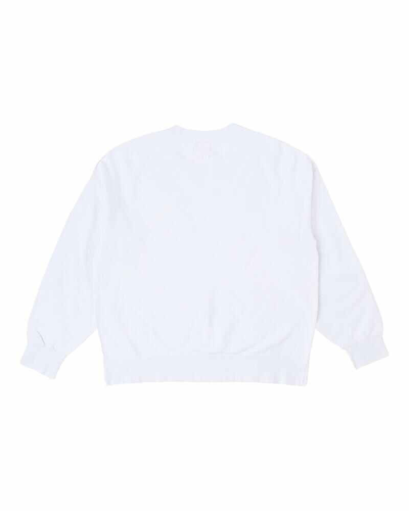 visvim JUMBO SB SWEAT L/S CRASH OFF WHITE outlook