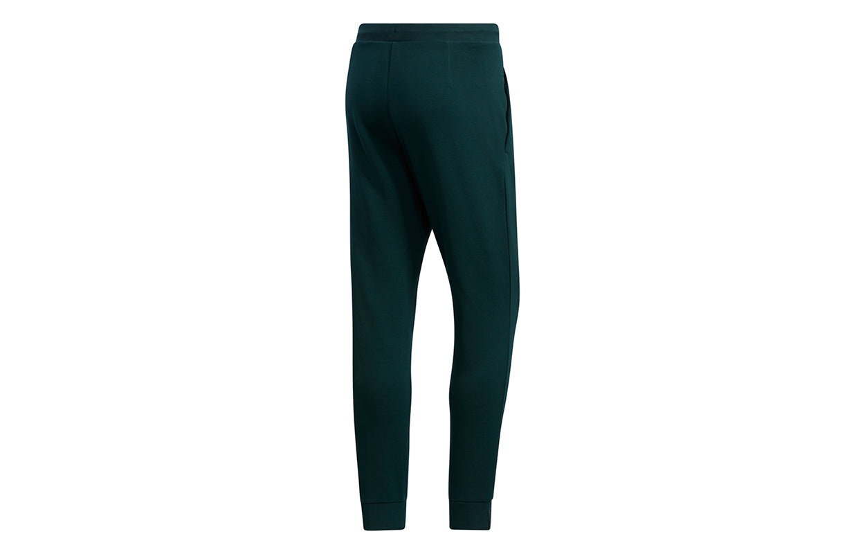 adidas WJ PT KN SWT Bundle Feet Sports Pants Dark Green GM4462 - 2