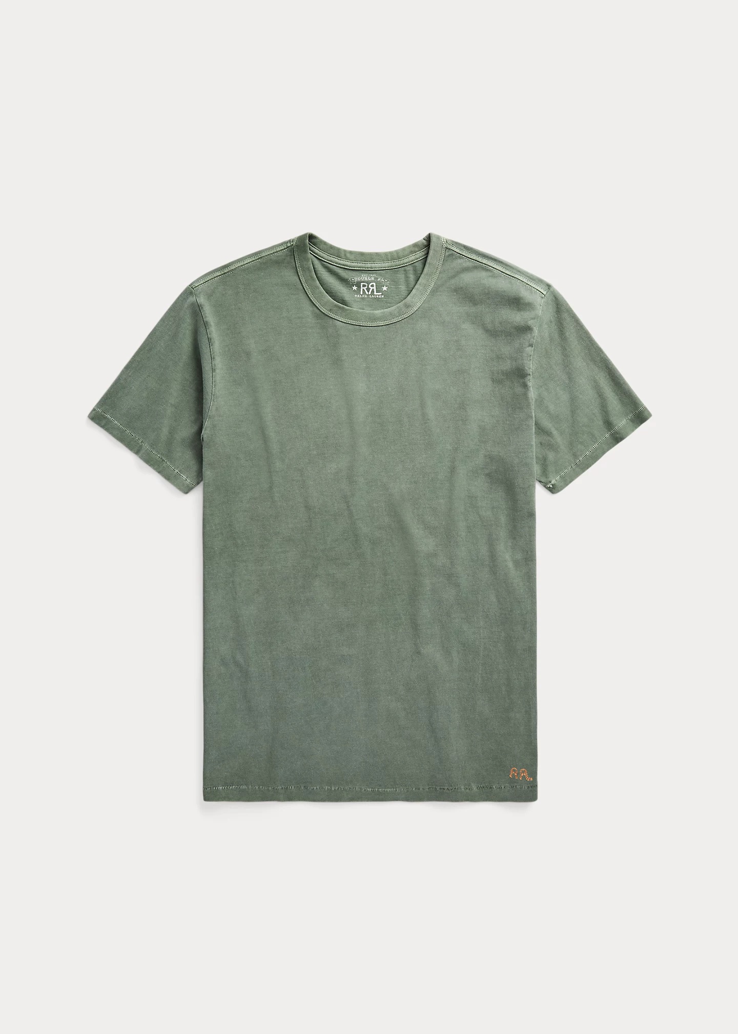 Garment-Dyed Crewneck T-Shirt - 1