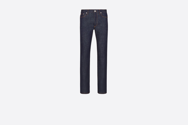 Dior Slim-Fit Dior Oblique Pixel Jeans outlook
