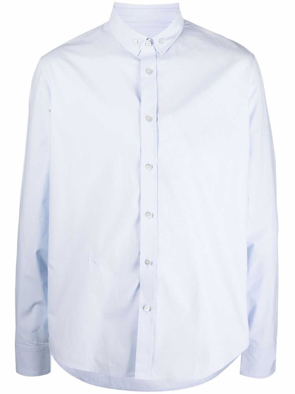 button-down cotton shirt - 1