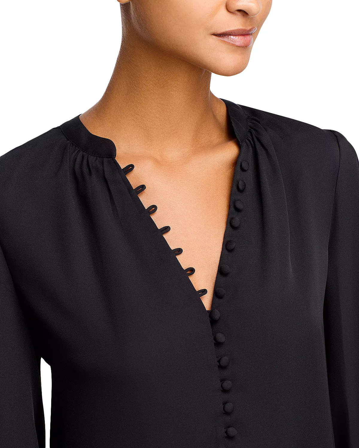 Ava Lace Cuff Blouse - 5