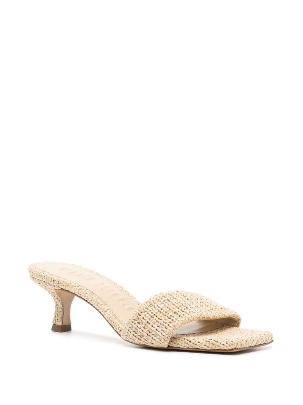 Ada 50mm woven mules - 2