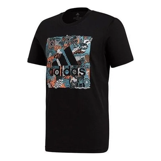 adidas Doodle BoS Sports Short Sleeve Black FN1753 - 1