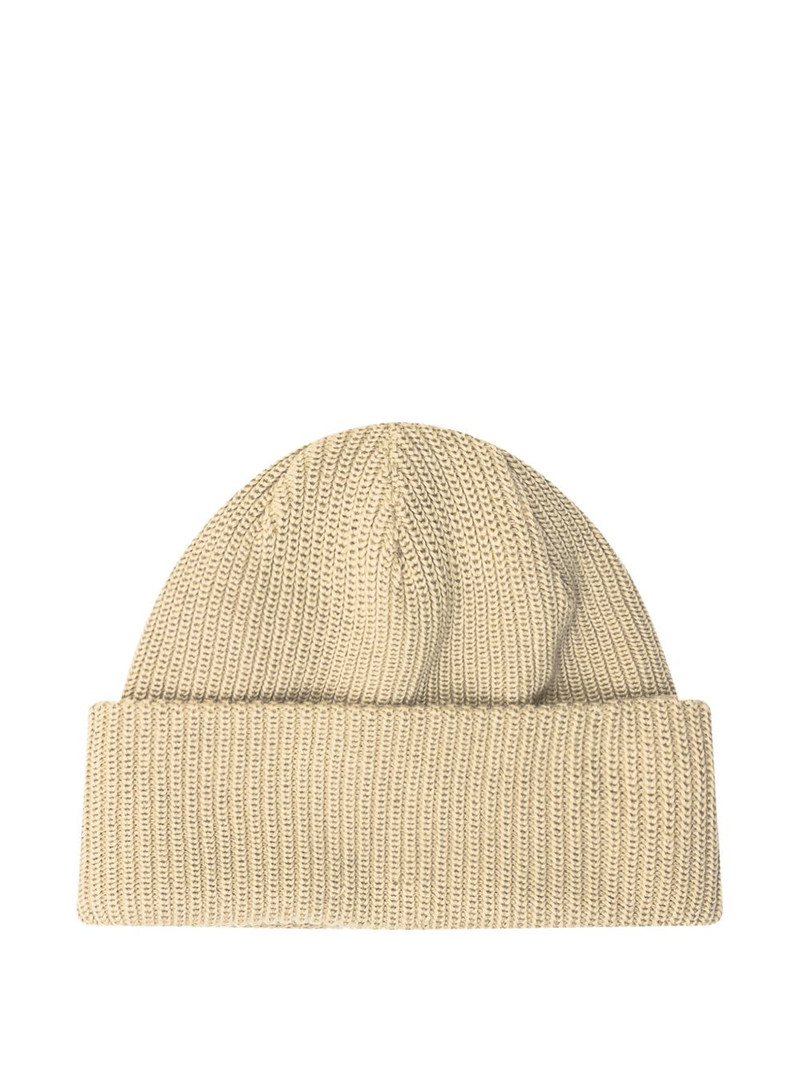 The North Face logo-patch beanie outlook