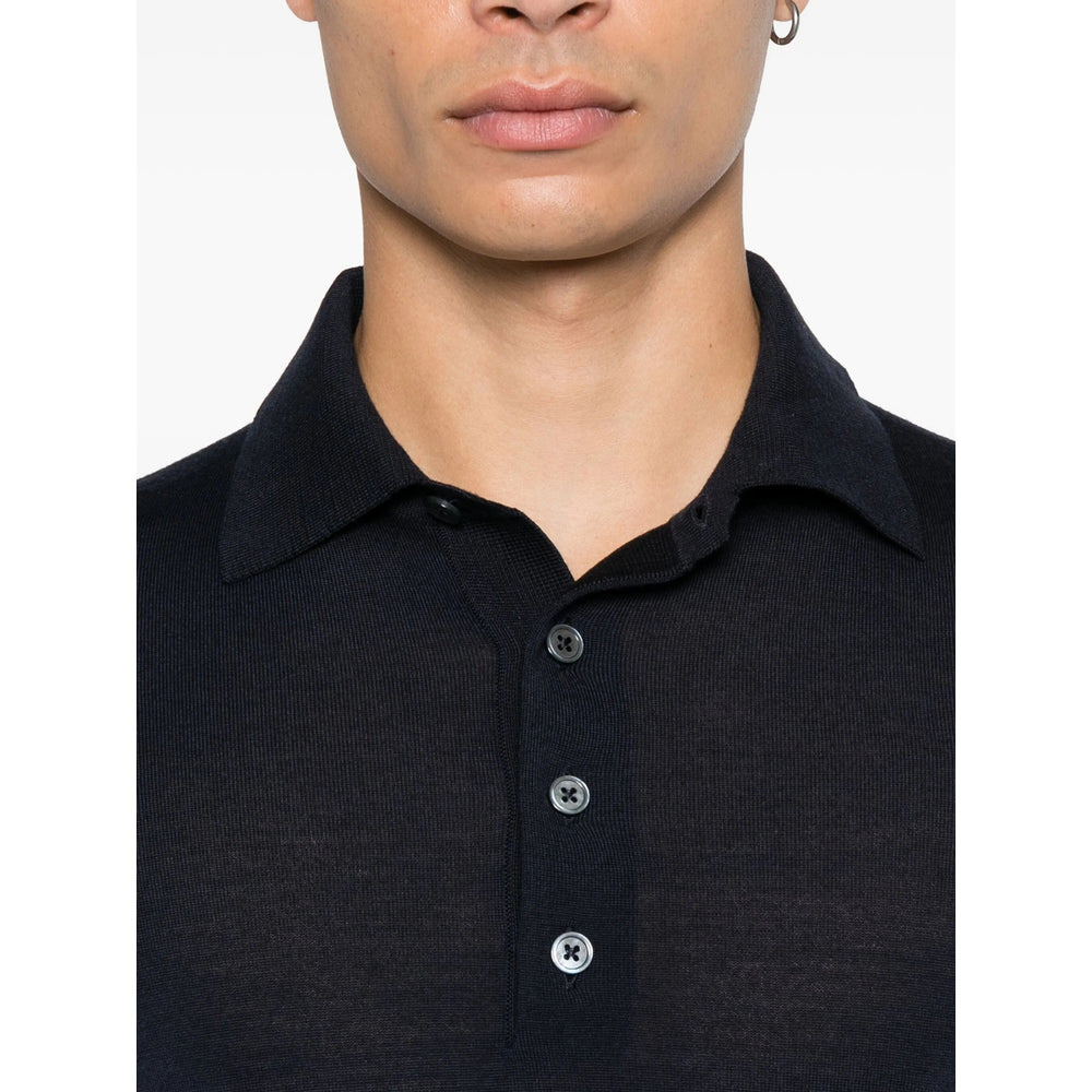 Tom Ford Blue Polo Shirts Men - 2