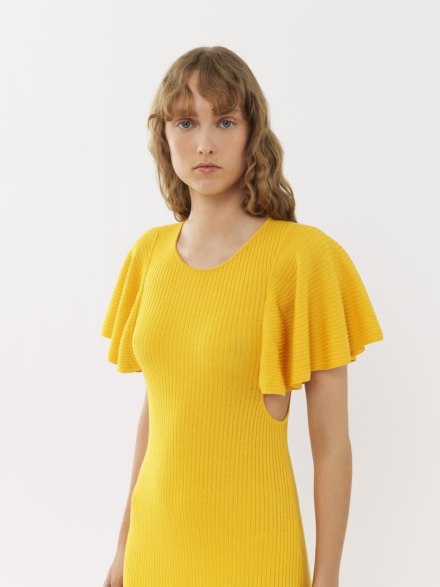 WING-SLEEVE DRESS - 6