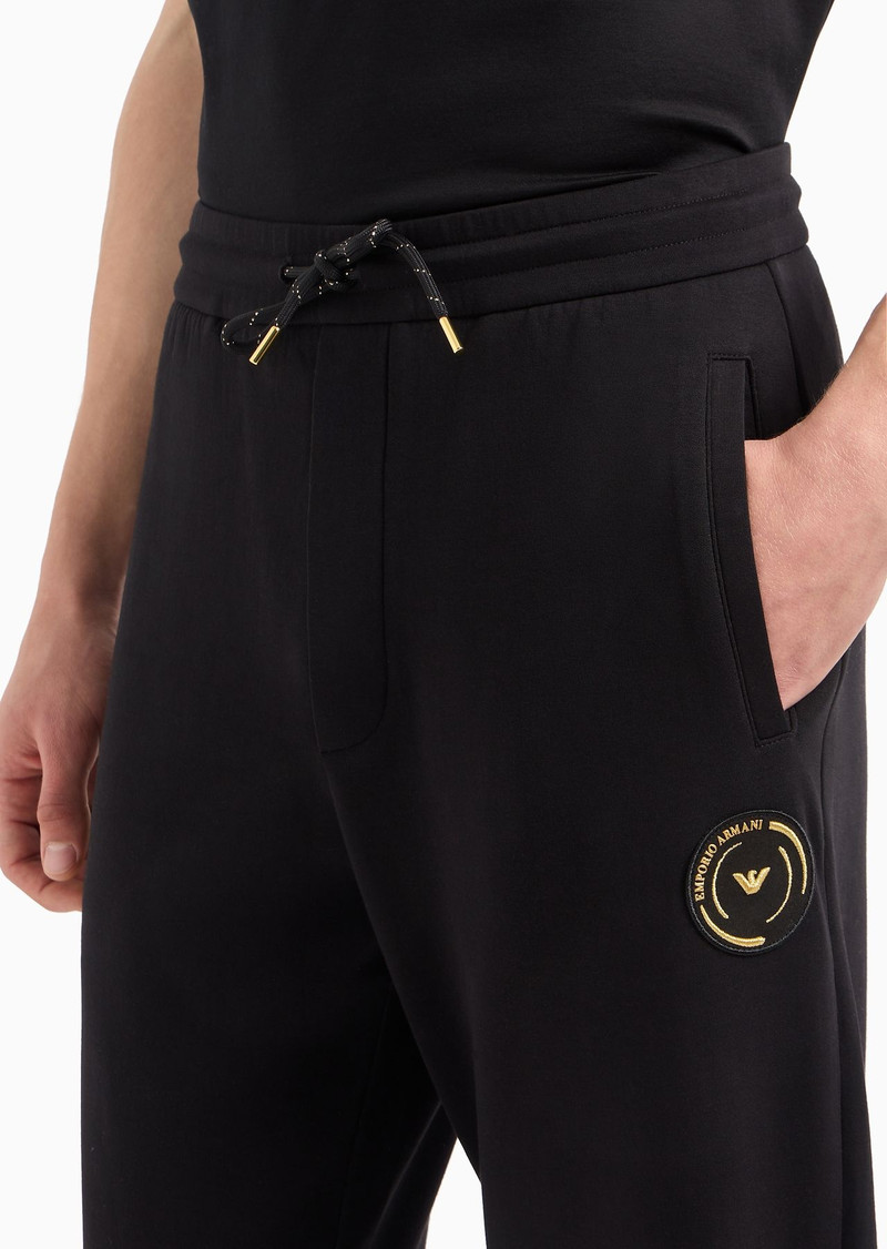 Drawstring joggers with a Ramadan capsule collection patch 5