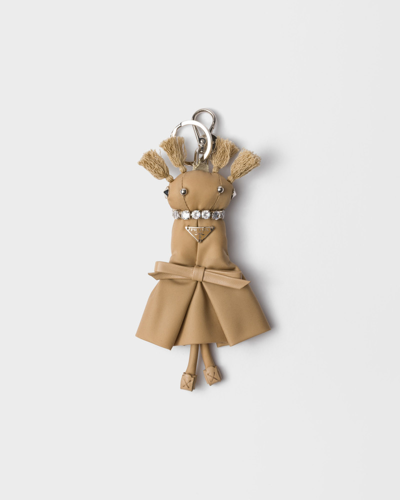 Re-Nylon Teddy keychain charm 1