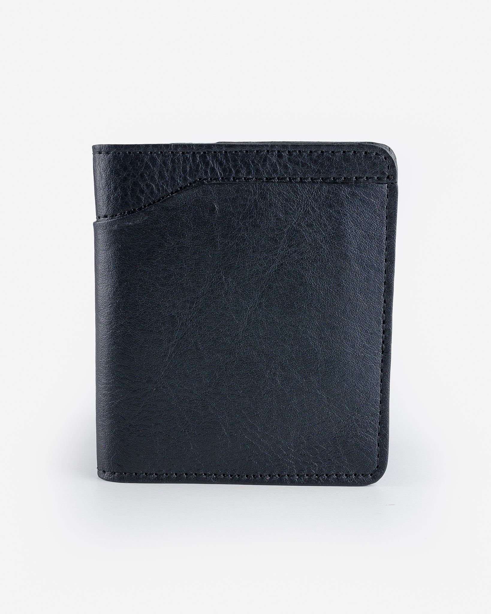 OGL-CONDOR-OB-TBLK OGL Condor Bifold Wallet with Outer Bill Slot - Tumbled Black - 1